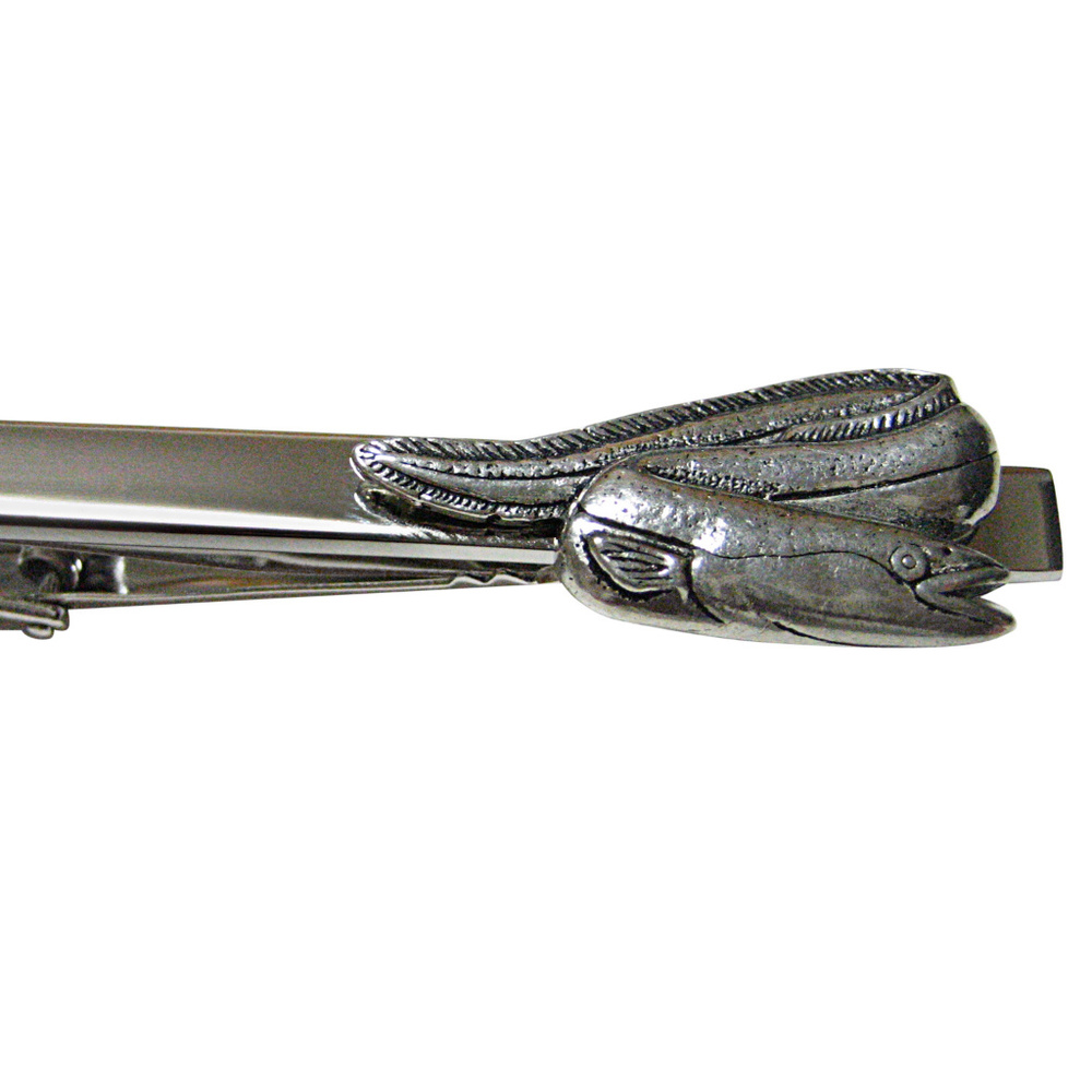 Eel Fish Square Tie Clip